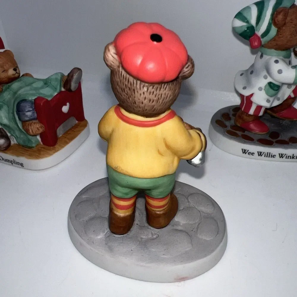 1994 Nursery Rhyme‎ Bears Bronson Stevenson Figurines Lot Of 5 - No Boxes